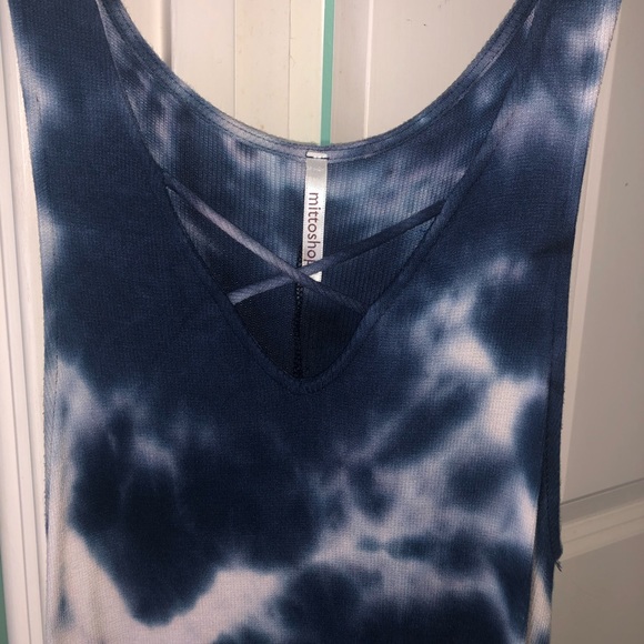 TIE-DYE MINI DRESS - Picture 2 of 3